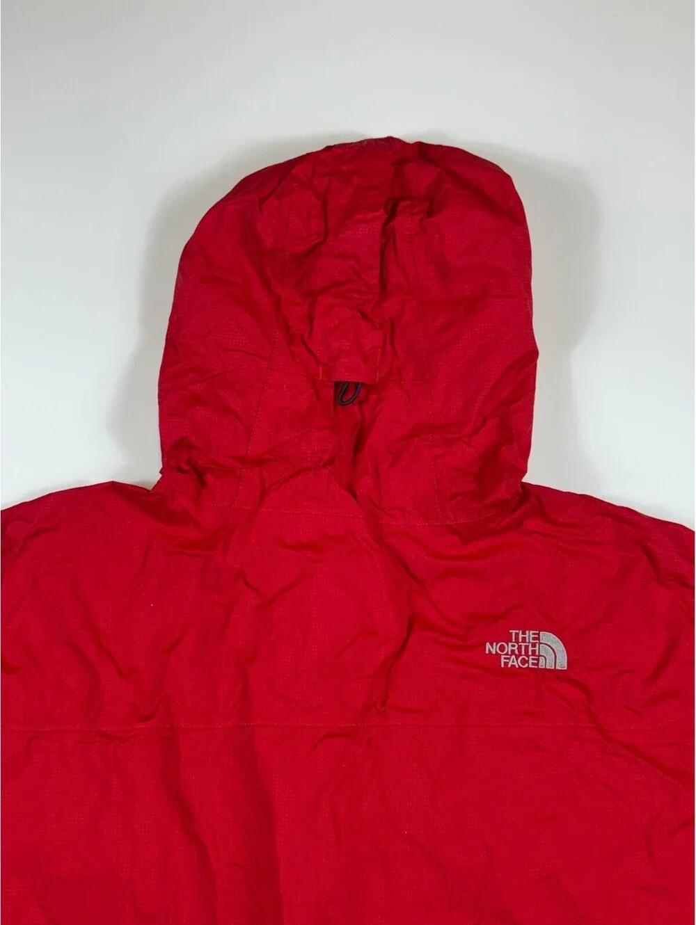 The North Face HyVent 2.5L Rain Jacket Mens XL Red Hooded Shell